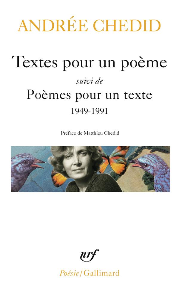 Textes pour un poeme / poemes pour un texte - 1949-1991