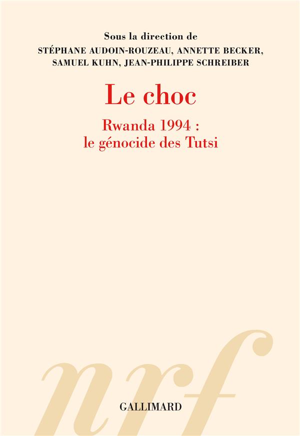 Le choc - Rwanda 1994 : le génocide des Tutsi