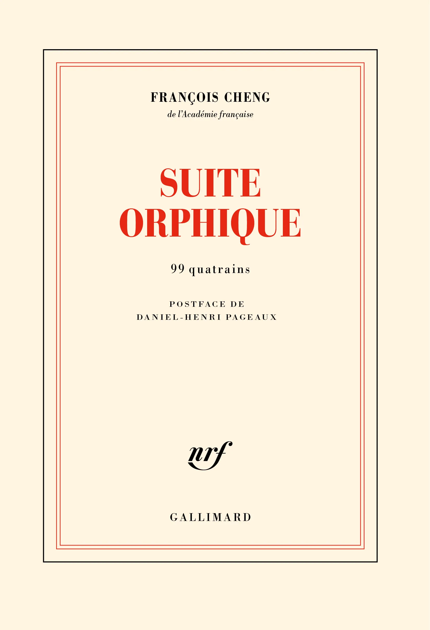 Suite orphique - 99 quatrains