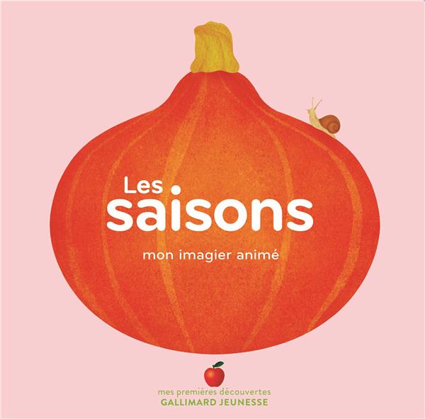 Les saisons - mon imagier animé