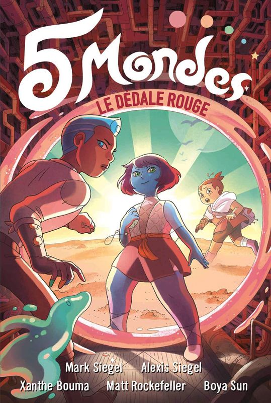 5 mondes (tome 3-le dedale rouge)