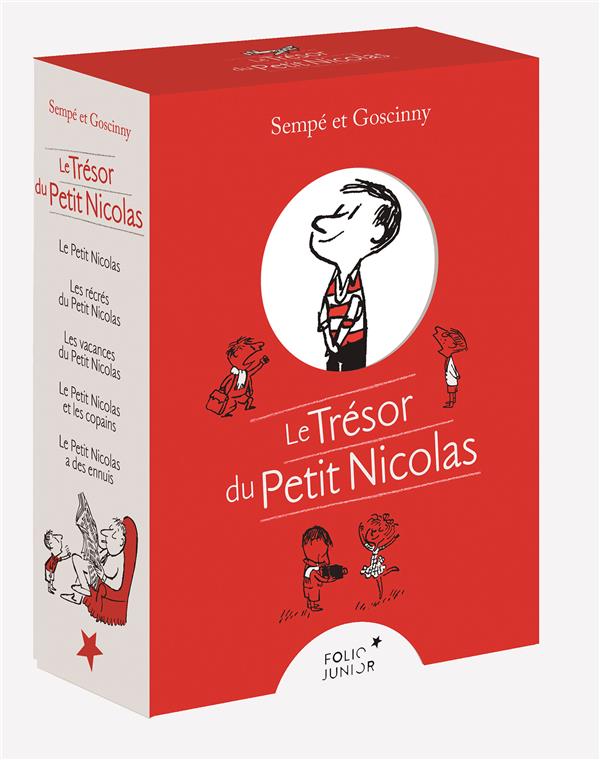 Le tresor du petit nicolas - coffret collector 5 volumes