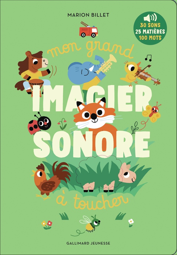 Mon grand imagier sonore a toucher (hors-serie)