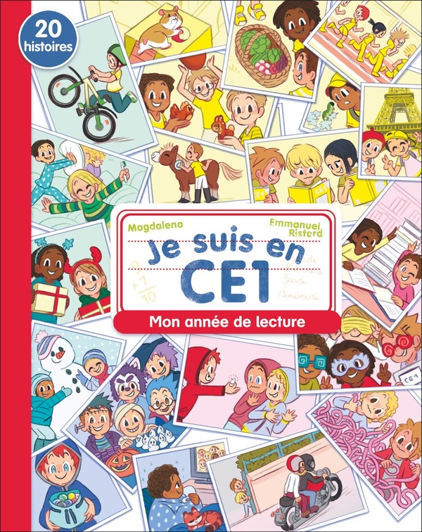 Je suis en ce1 - mon annee de lecture - 20 histoires