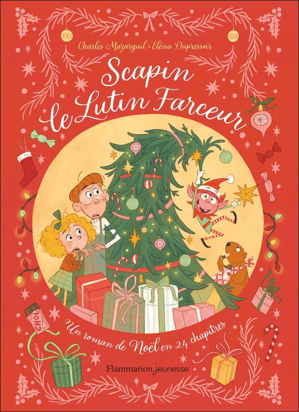 Scapin, le lutin farceur - un roman de noel en 24 chapitres