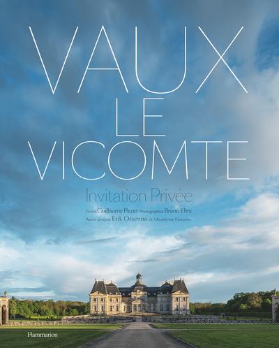 Vaux-le-vicomte - invitation privee - illustrations, couleur