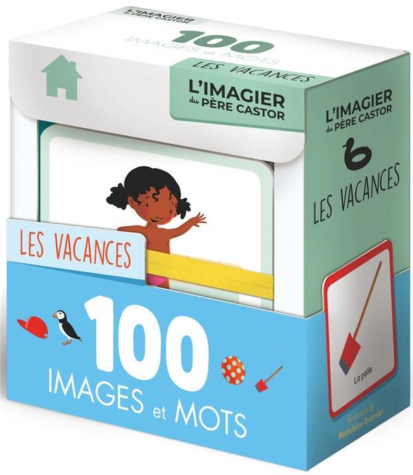 L'IMAGIER DU PERE CASTOR EN 100 IMAGES ET MOTS - LES VACANCES