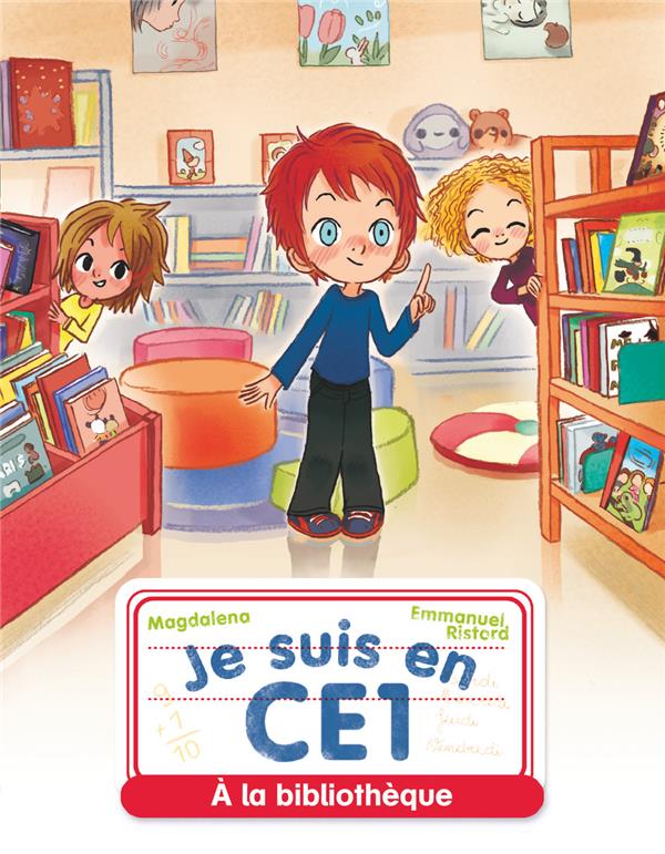 Je suis en ce1 - a la bibliotheque