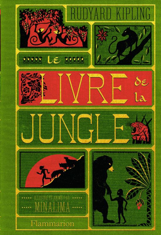 Le livre de la jungle - illustre et anime par minalima