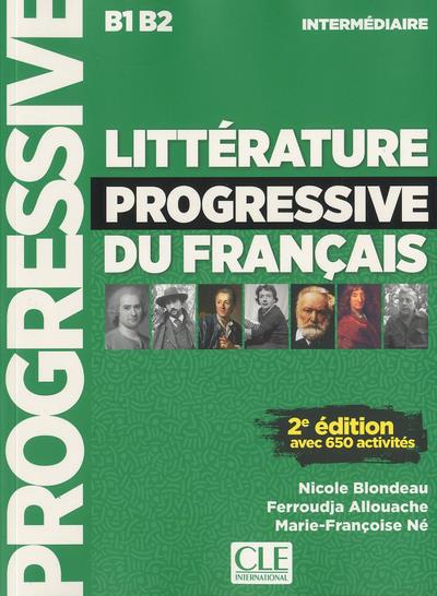 Litterature progressive du francais - intermediaire + cd 2e editon nc