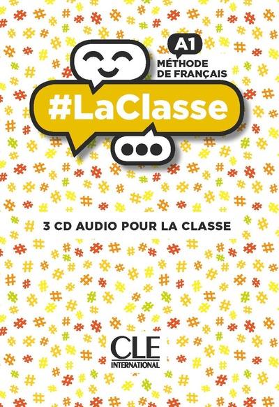 #LACLASSE - 3 CD AUDIO POUR LA CLASSE - NIVEAU A1