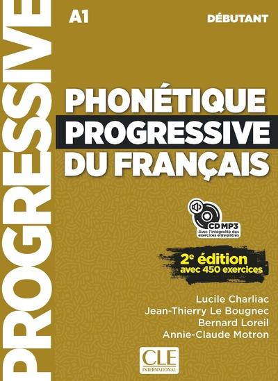 Phonetique progressive niveau debutant nouvelle couverture