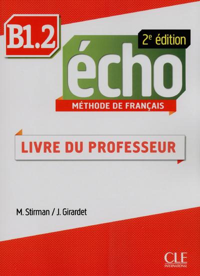 ECHO B1.2 LIVRE PROFESSEUR 2ED