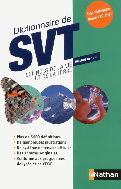 DICTIONNAIRE DE SVT SCIENCES DE LA VIE ET DE LA TERRE
