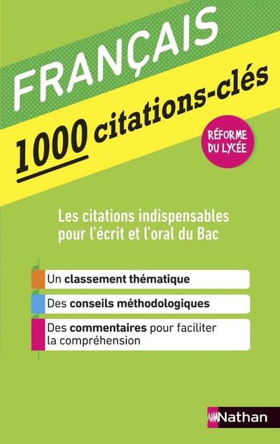 1000 CITATIONS-CLES - FRANCAIS