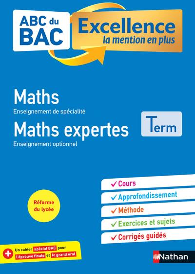 Abc du bac excellence maths&maths expertes terminale