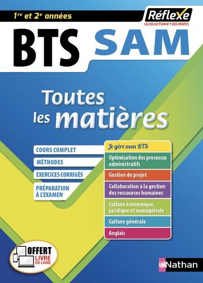 SUPPORT A L'ACTION MANAGERIALE - BTS SAM 1 ET 2 (TOUTES LES MATIERES - REFLEXE N 9) - 2019 - VOL09