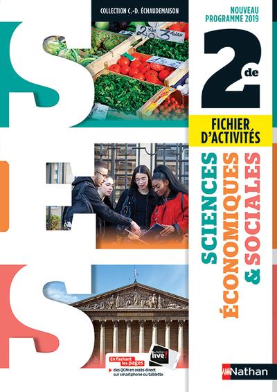 Sciences economiques & sociales 2de - fichier d'activites - 2019