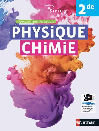 Physique chimie 2de manuel 2019