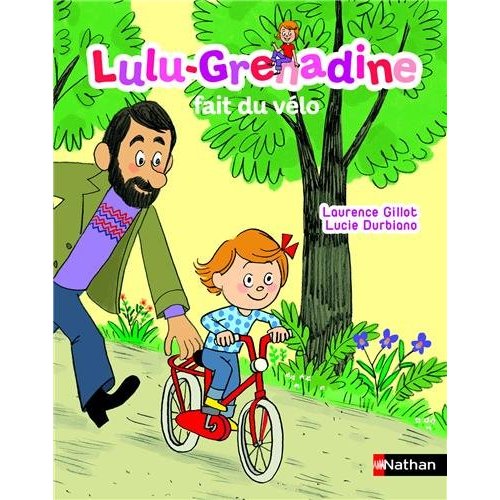Lulu-grenadine fait du velo