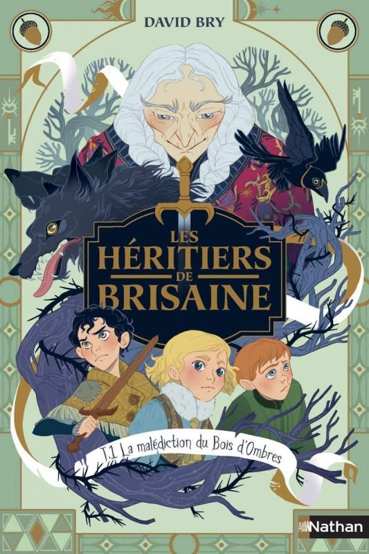 Les heritiers de brisaine - tome 1 la malediction du bois d'ombres - vol01