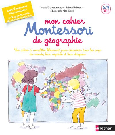 Mon cahier montessori de geographie