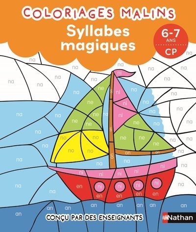Syllabes magiques cp - coloriages malins