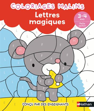 Lettres magiques ps - coloriages malins