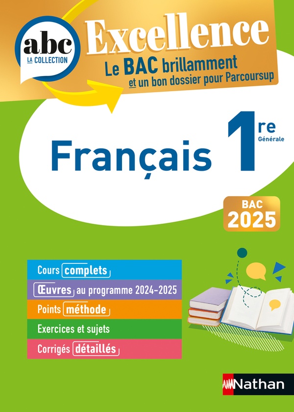 Abc bac excellence francais 1re 2025