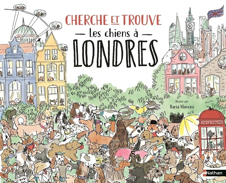 Cherche et trouve - les chiens a londres