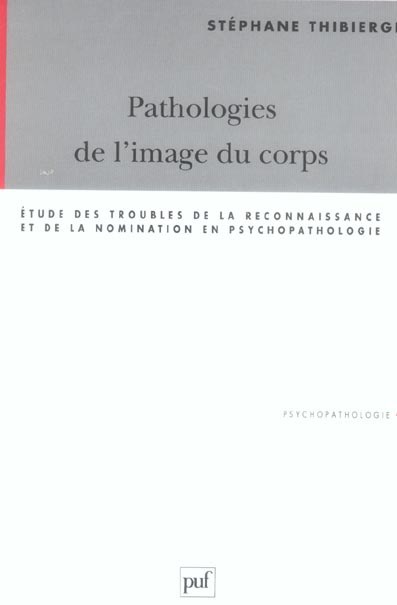 PATHOLOGIES DE L'IMAGE DU CORPS - ETUDE DES TROUBLES DE LA RECONNAISSANCE ET DE LA NOMINATION EN PSY