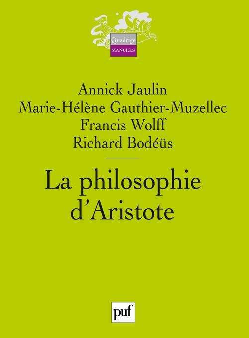 La philosophie d'aristote
