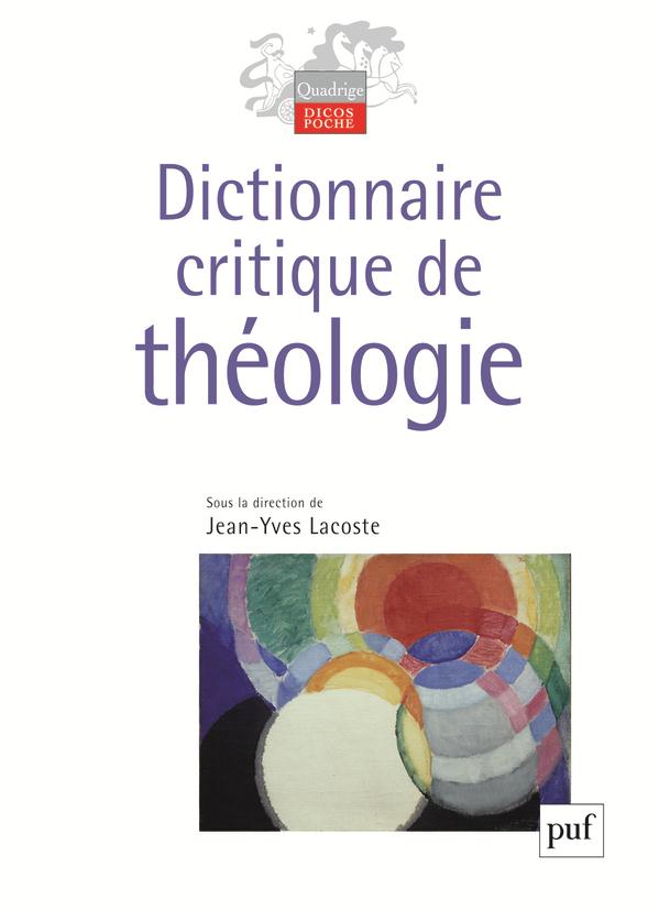 Dictionnaire critique de theologie