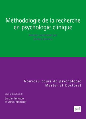 METHODOLOGIE DE LA RECHERCHE EN PSYCHOLOGIE CLINIQUE