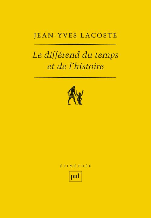 Le differend du temps et de l'histoire