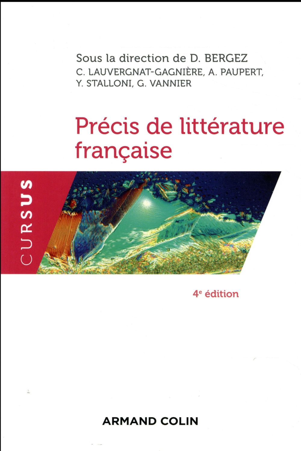 Precis de litterature francaise - 4e ed.