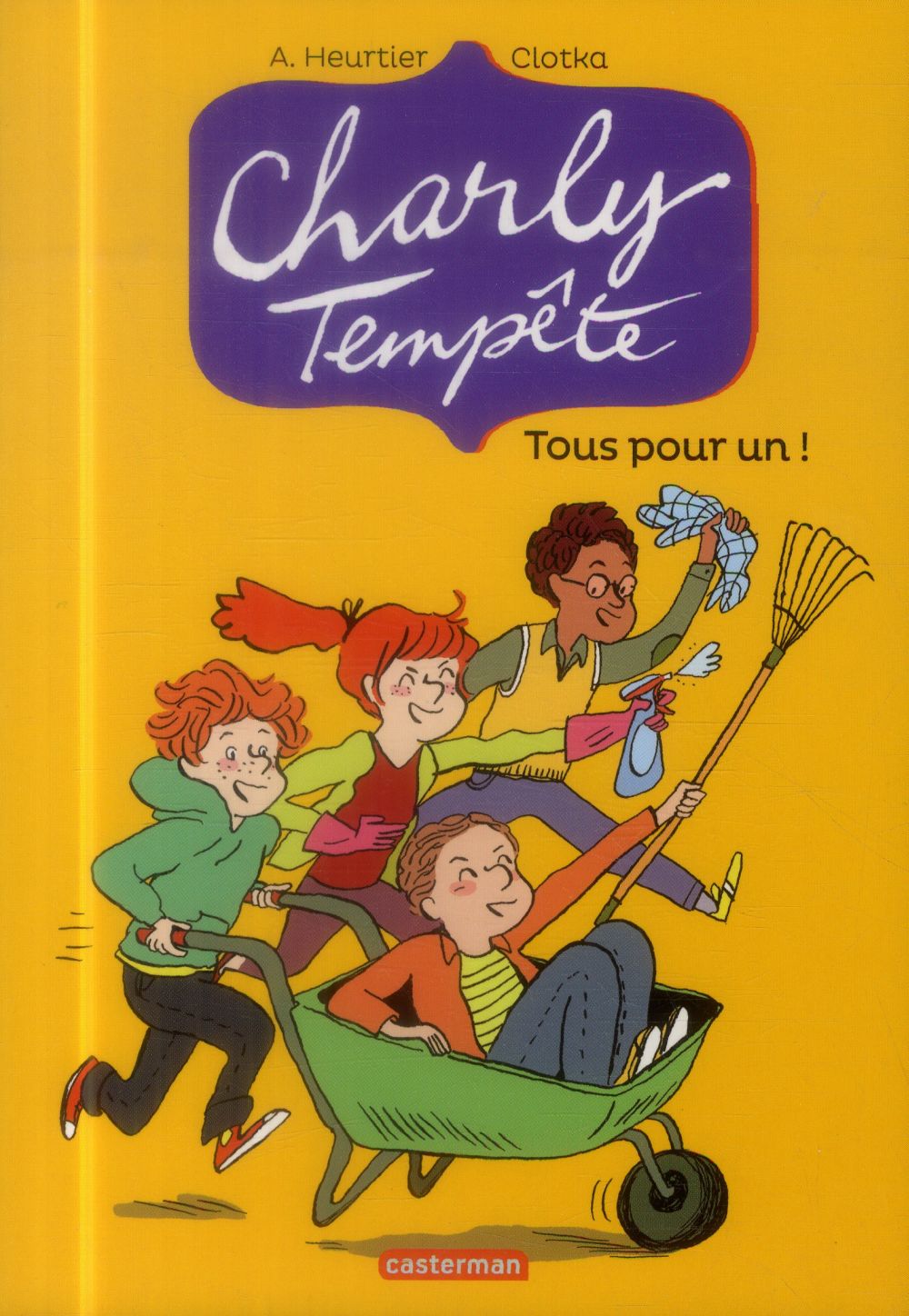 Charly tempete - t04 - tous pour un !