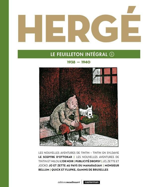 HERGE, LE FEUILLETON INTEGRAL - VOL08 - 1938-1940