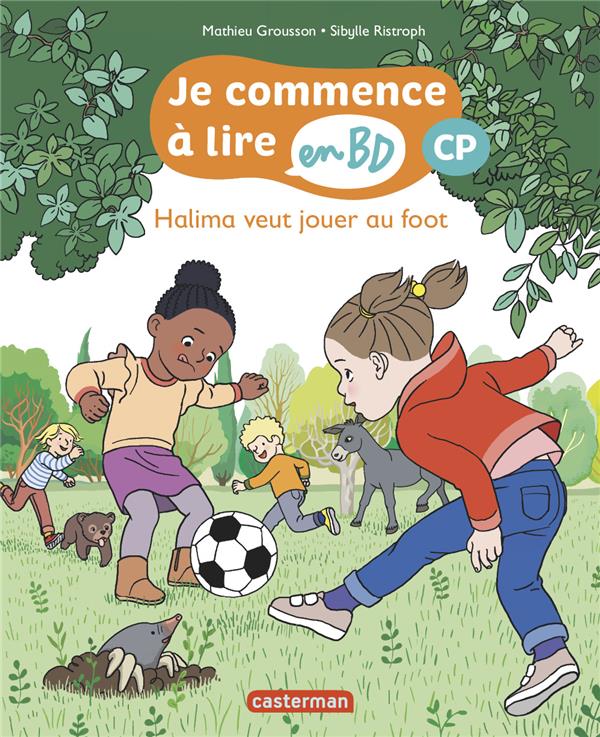 Halima veut jouer au foot - cp
