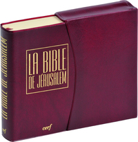 LA BIBLE DE JERUSALEM - VOYAGE - BORDEAUX SOUS ETUI