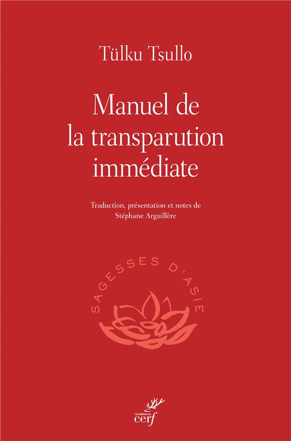 MANUEL DE LA TRANSPARUTION IMMEDIATE