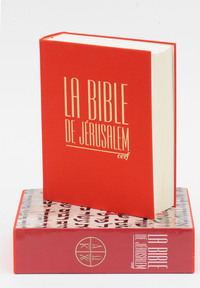 LA BIBLE DE JERUSALEM - MAJOR TOILE ROUGE