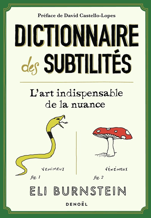 Dictionnaire des subtilites