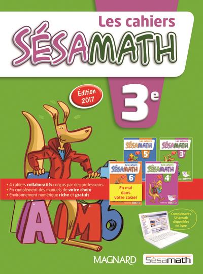 Sesamath 3e (2017) - cahier eleve
