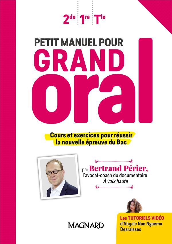 Petit manuel pour grand oral 2019 manuel eleve