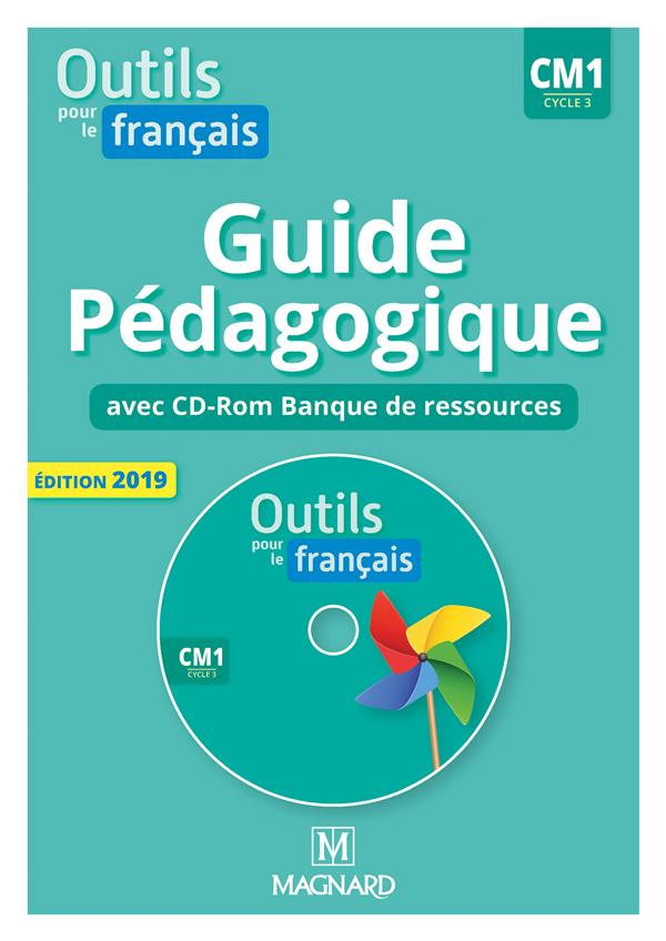 Outils pour le francais cm1 (2019) - banque de ressources sur cd-rom avec guid