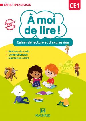 A moi de lire ! ce1 (2021) - cahier de lecture et d'expression