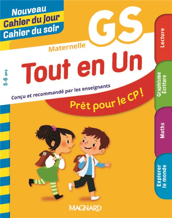 Tout en un gs - lecons, methodes et exercices - nouveau cahier du jour cahier du soir - toutes les m