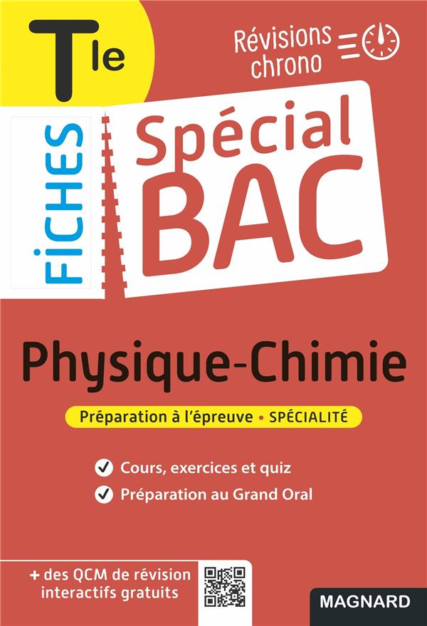 Special bac fiches physique-chimie tle bac 2022 - tout le programme en 60 fiches, cours ultra-visuel