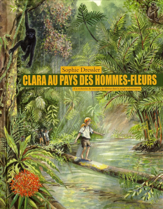 Clara au pays des hommes fleurs